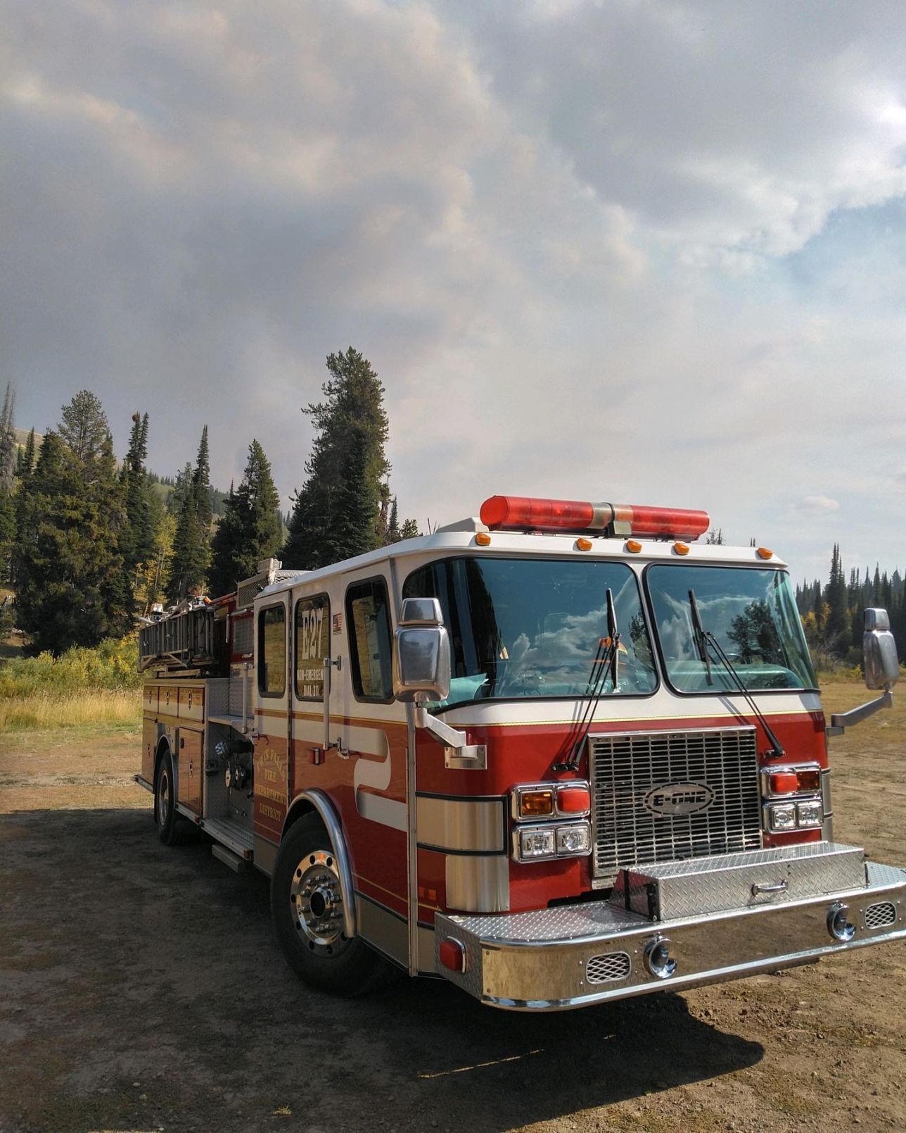 TFFD at Badger Fire